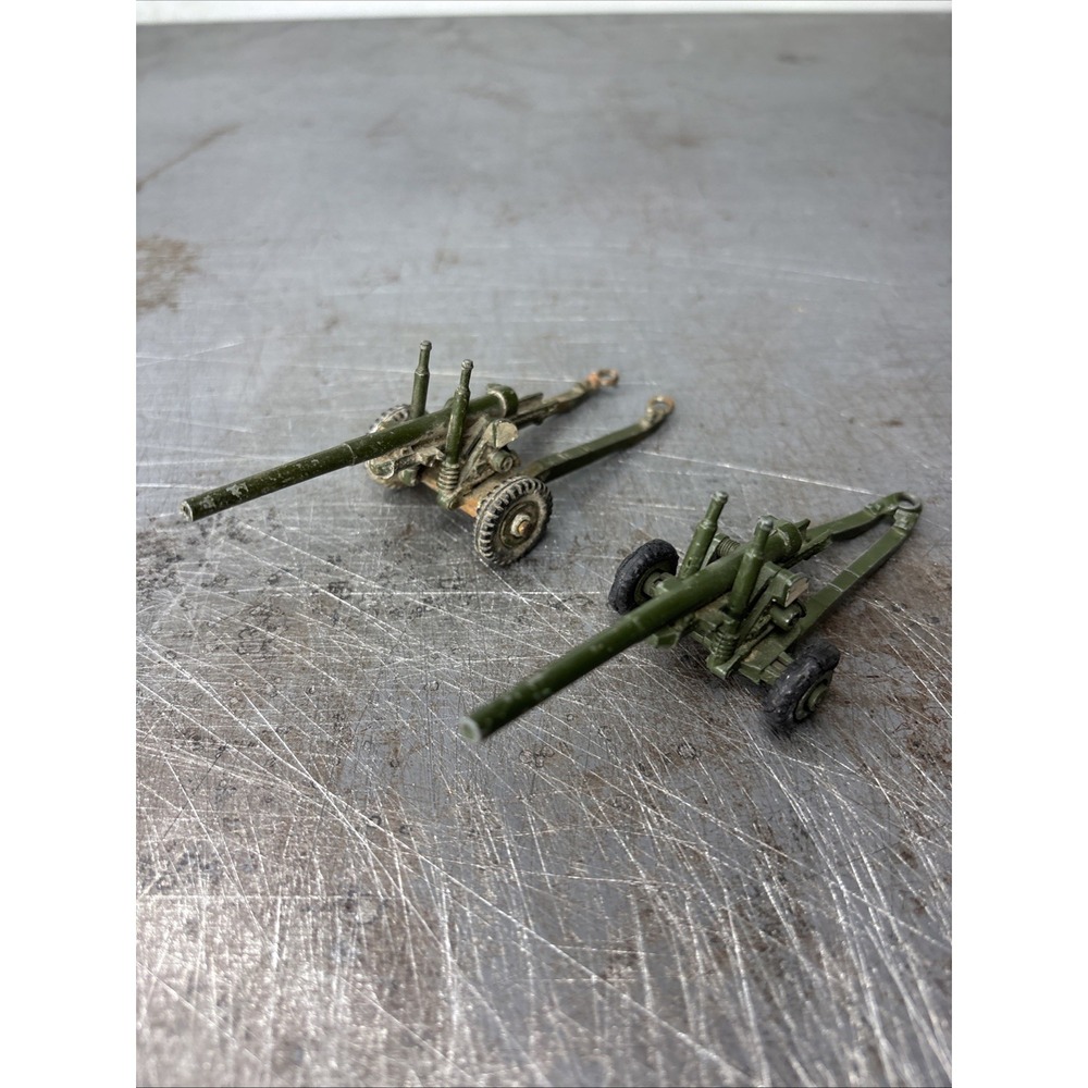 Vintage Dinky Toys #692‎ 5.5 Medium Gun Meccano Ltd. England Lot 2